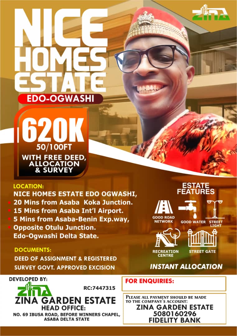 Nice Homes Estate Edo Ogwashi